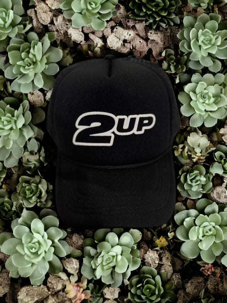 2UP Signature Foam Trucker - Black